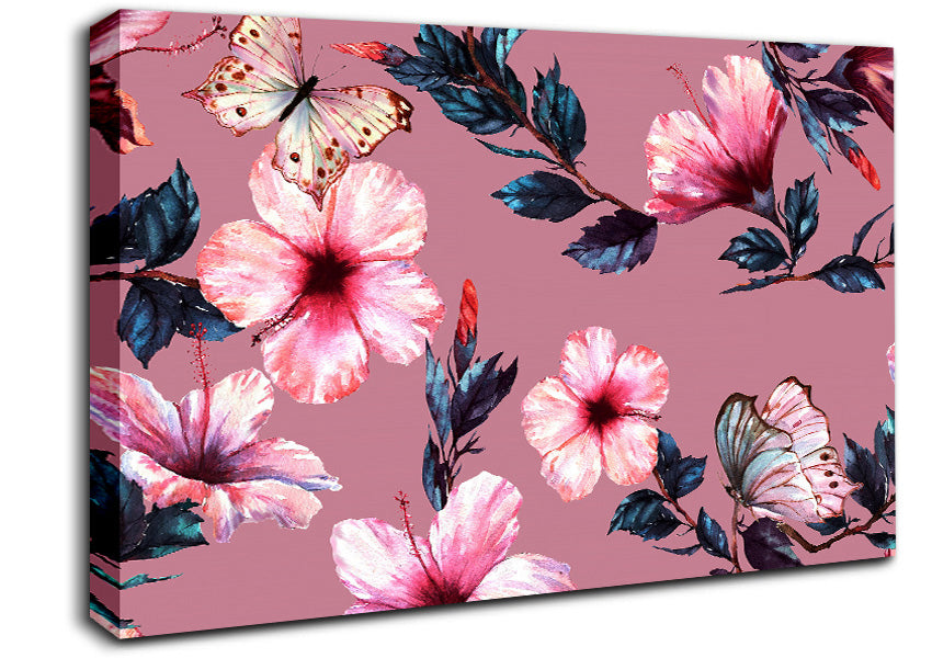 Butterfly Wonder Canvas Wall Art