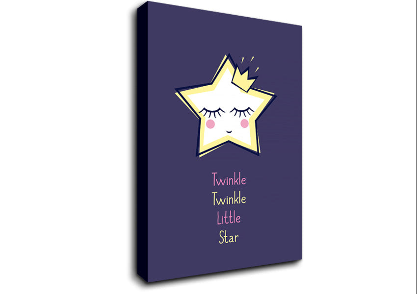 Twinkle Twinkle Canvas Wall Art