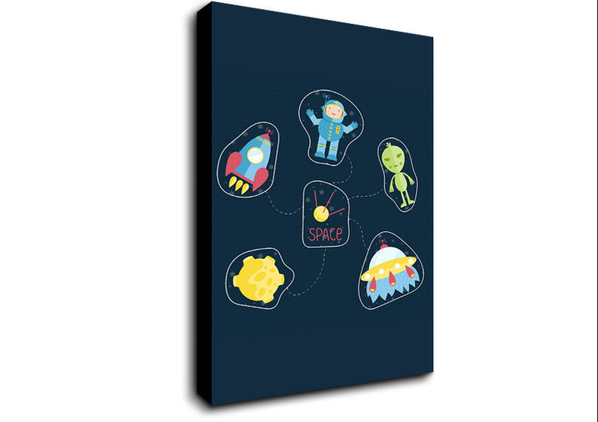 Space Canvas Wall Art