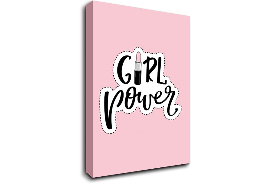 Girl Power Canvas Wall Art