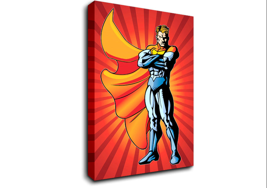 Superhero 1 Canvas Wall Art