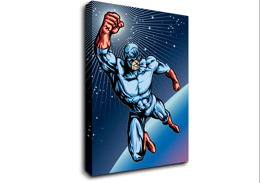 Superhero 4 Canvas Wall Art