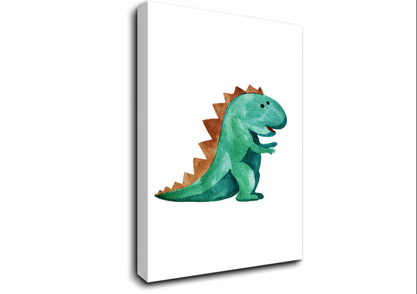 Dinosaur Fun Canvas Wall Art