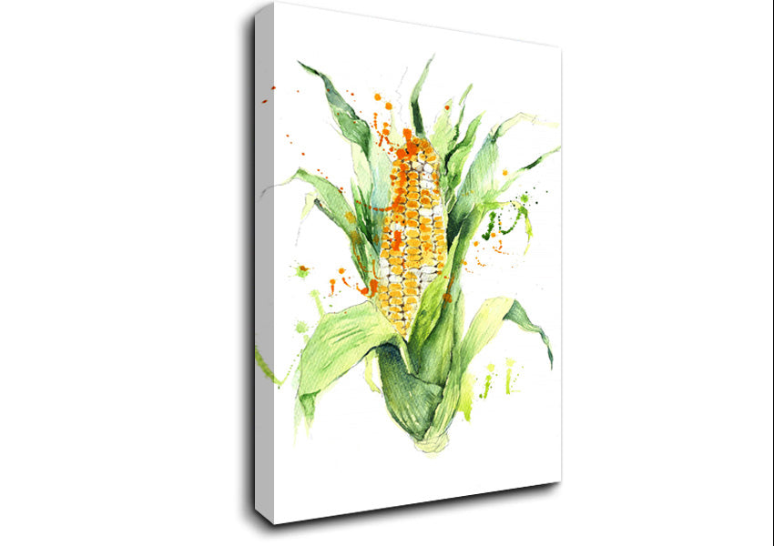 Sweetcorn 2 Canvas Wall Art