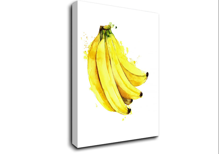 Bunch Of Bananas Canvas Wall Art