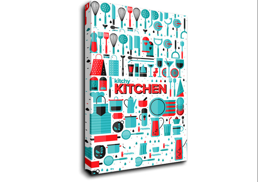 Kitchy Canvas Wall Art