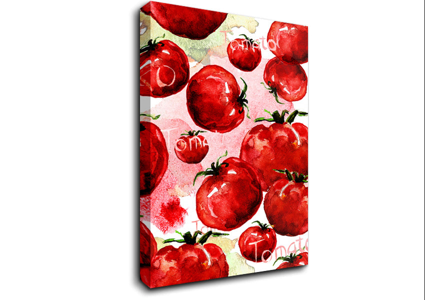 Just Tomatos Canvas Wall Art