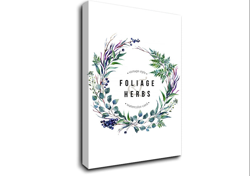 Herbs Canvas Wall Art