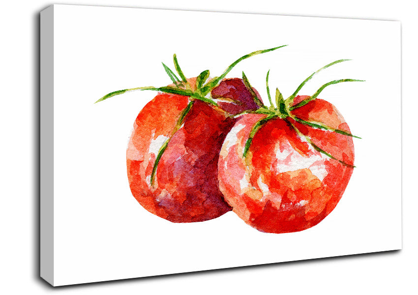 Duo Tomato 1 Canvas Wall Art