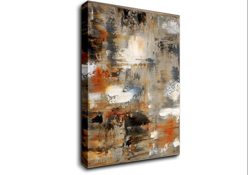 Rain In The City Canvas Wall Art