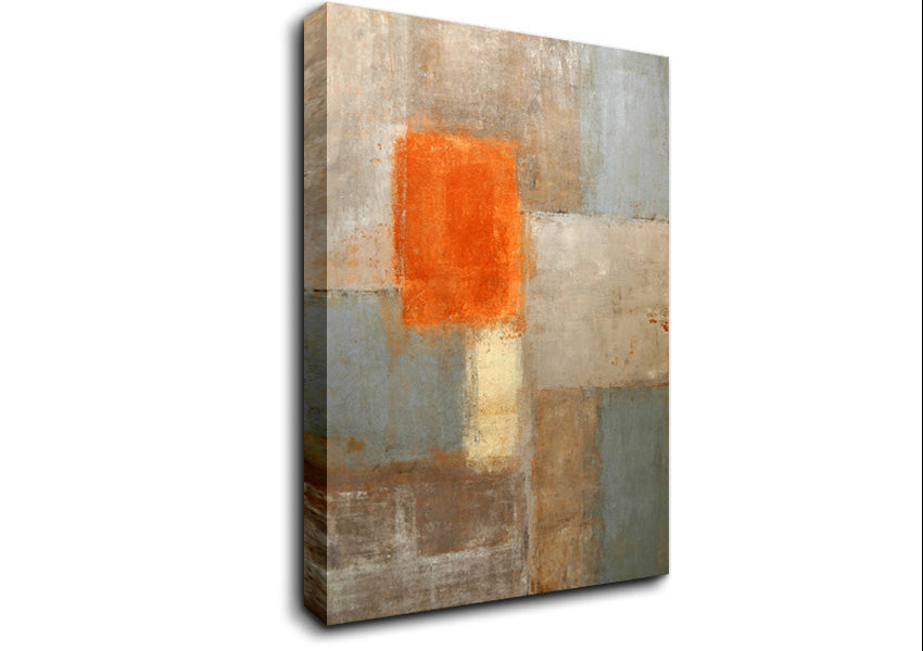 A Patch Of Orange Canvas Wall Art