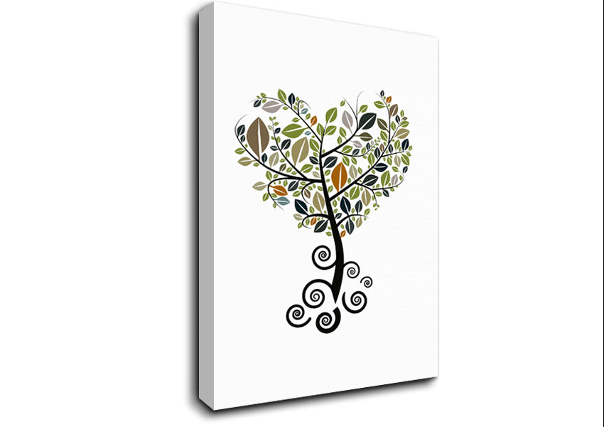 Heart Of The Tree 1 Canvas Wall Art
