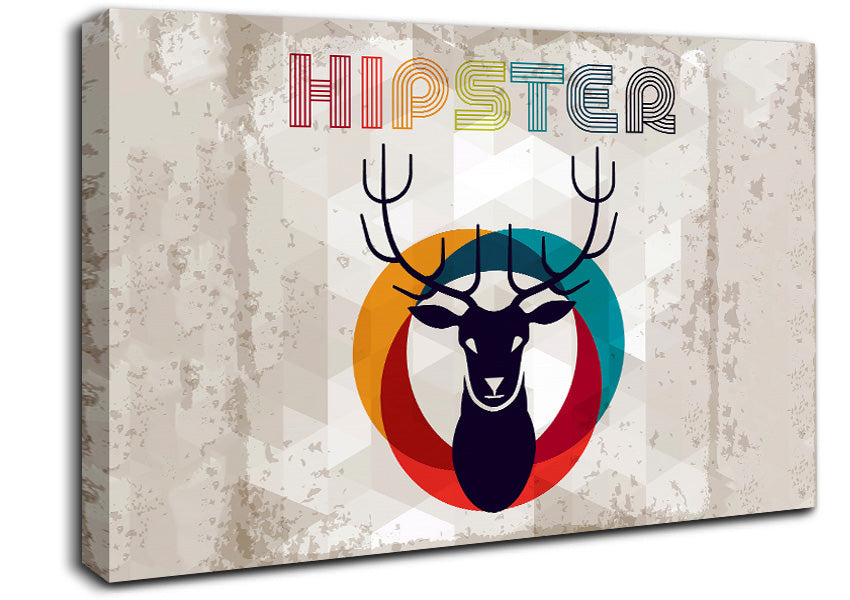 Hipster Canvas Wall Art