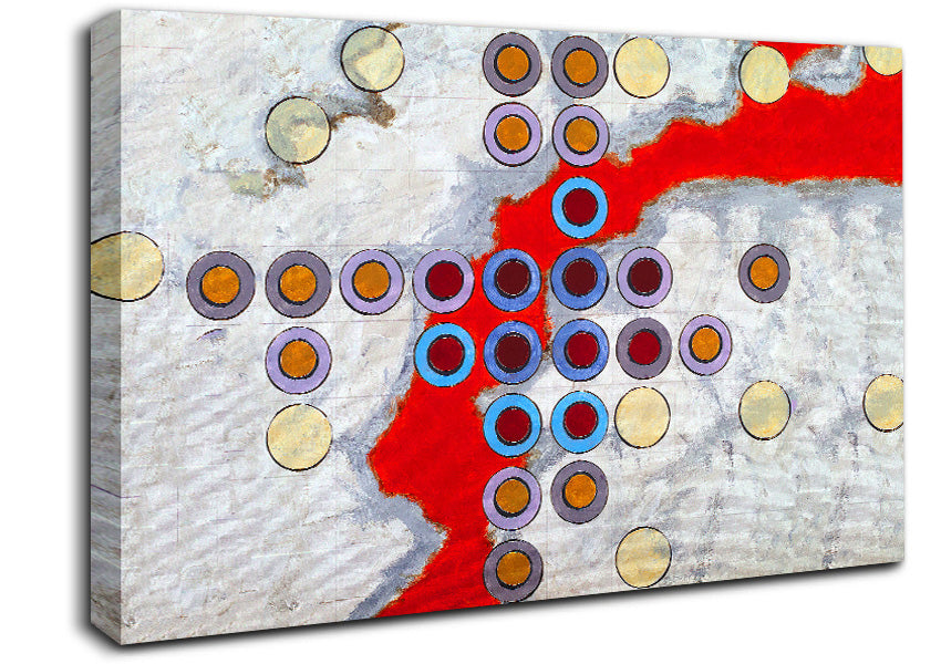 Join The Dots Canvas Wall Art