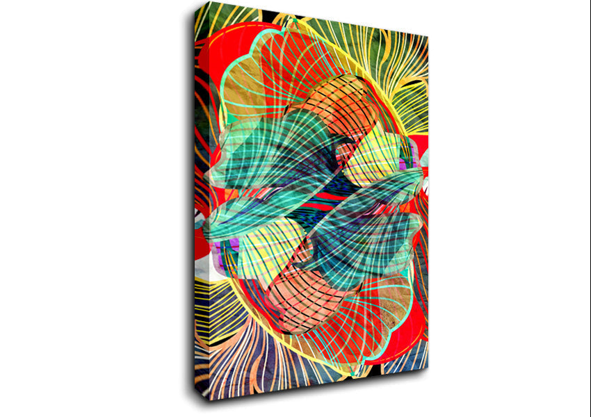 Patterns Of Time 2 Canvas Wall Art