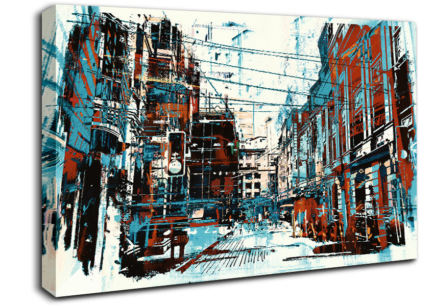 Chocolate City Blues 2 Canvas Wall Art