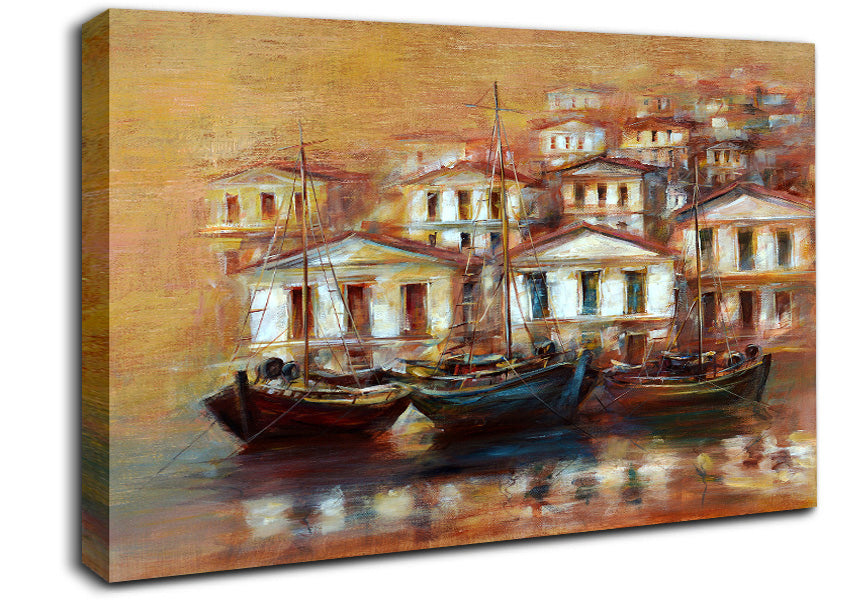 Venice Gondola 2 Canvas Wall Art