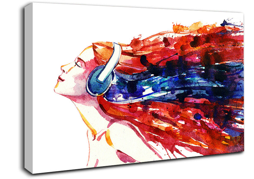 Music Moves Me Canvas Wall Art