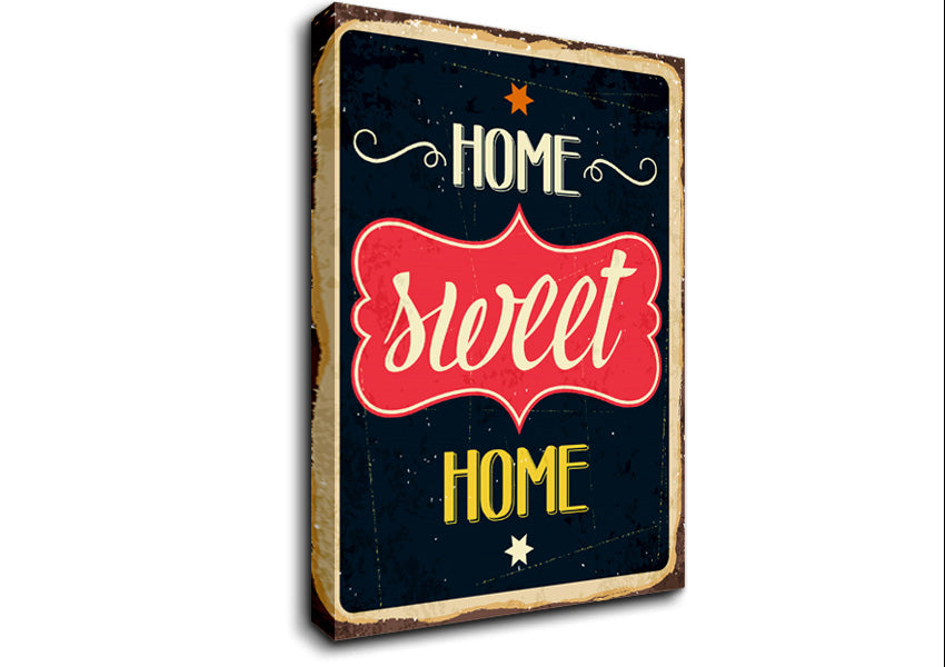 Home Sweet Home 3 Canvas Wall Art