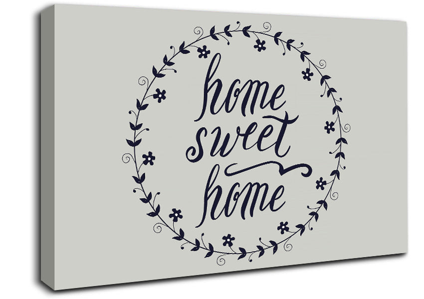 Home Sweet Home 4 Canvas Wall Art