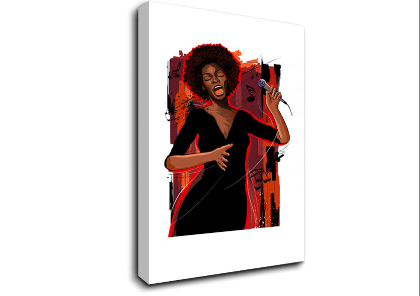 Soul Singer Canvas Wall Art