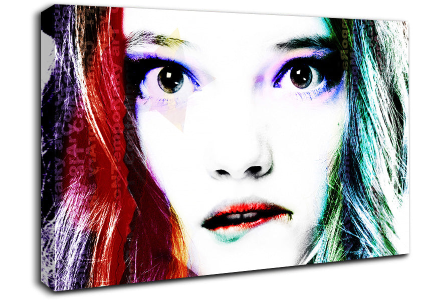 Star Eye Canvas Wall Art
