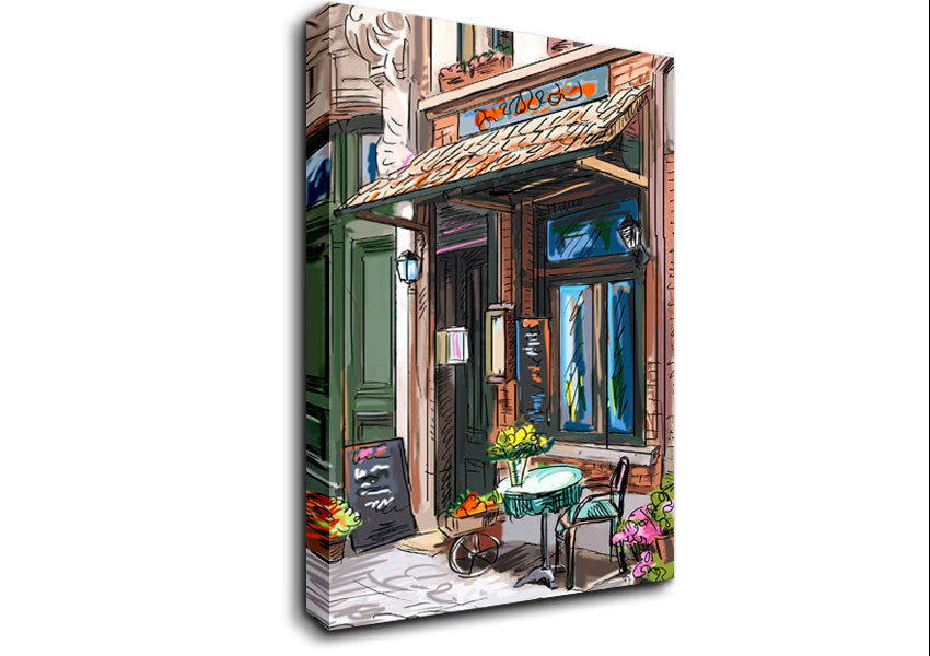 City Streets 3 Canvas Wall Art