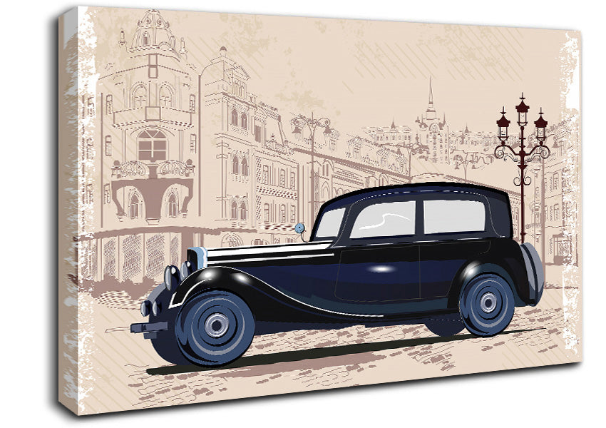 City Streets 10 Canvas Wall Art