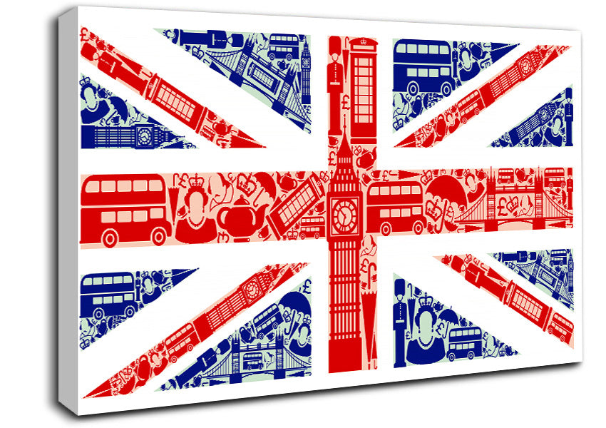 All The Things To Love In The City 4 Canvas Wall Art