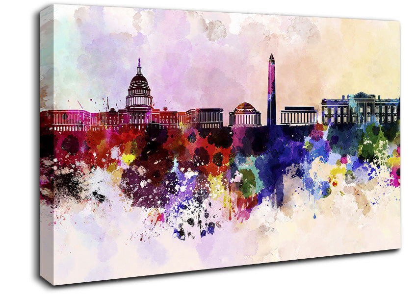 Washington DC Canvas Wall Art