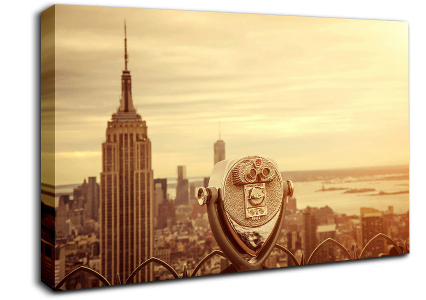 Take A Look Canvas Wall Art