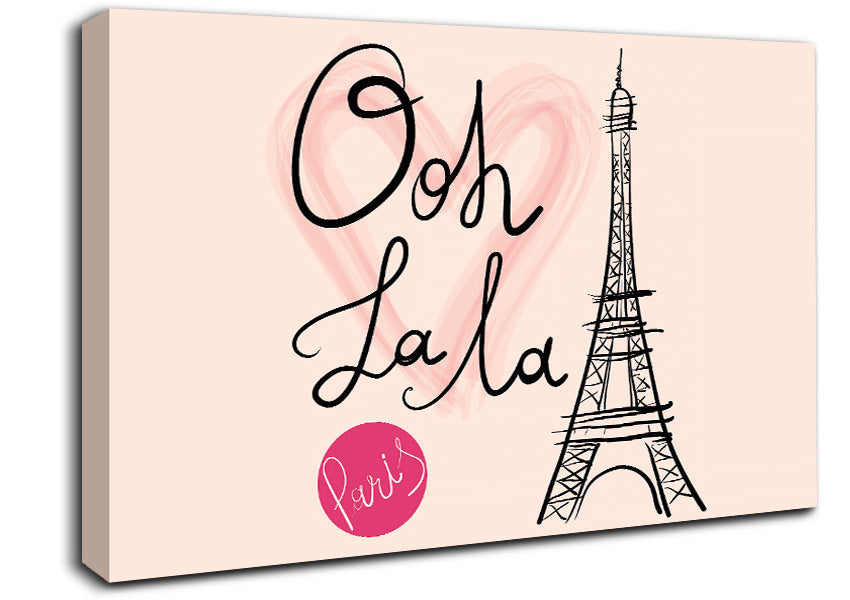 Eiffel Tower Chic 11 Canvas Wall Art