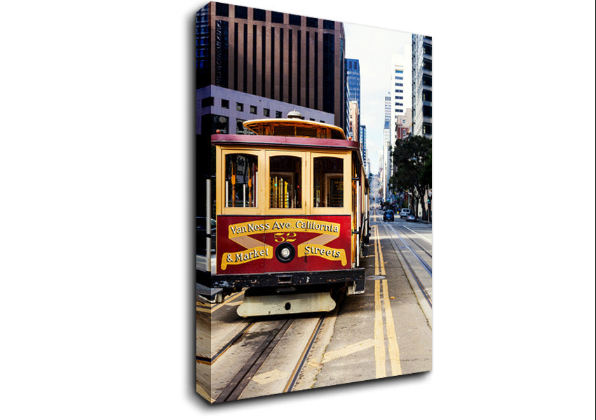 Cable Car 3 Canvas Wall Art