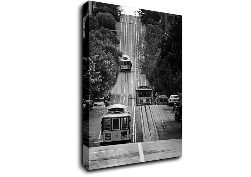 Cable Car 2 Canvas Wall Art