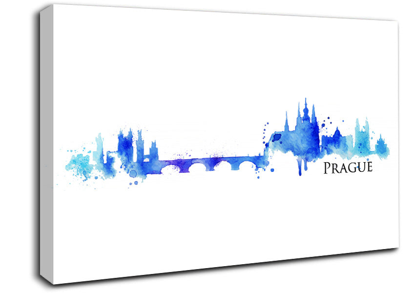 City Blues Canvas Wall Art