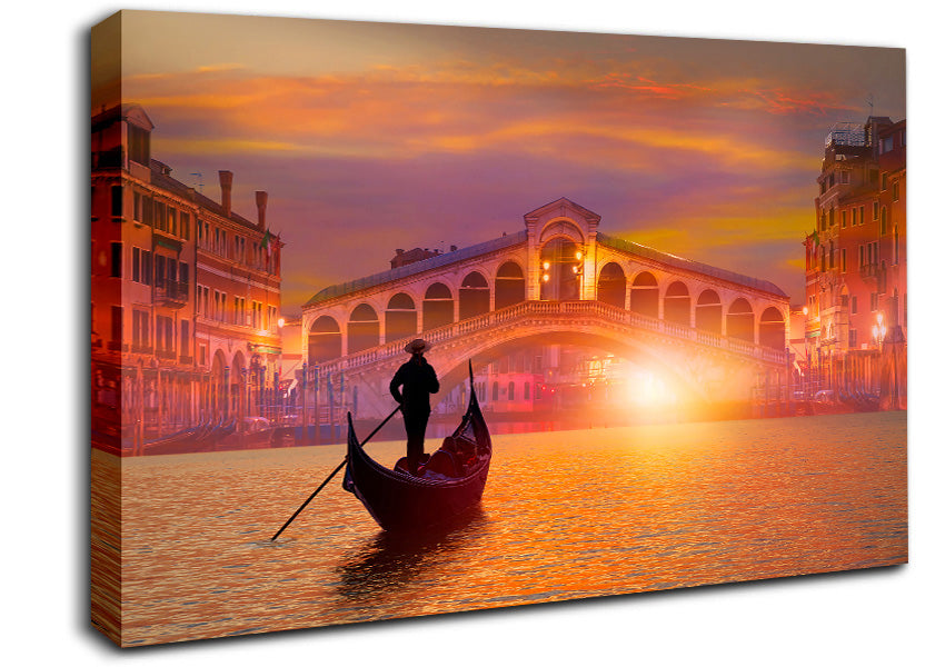 Gondola Ride 4 Canvas Wall Art