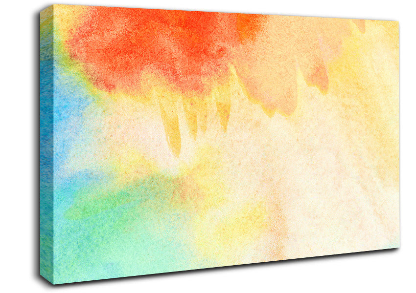 Lightning Clouds Canvas Wall Art