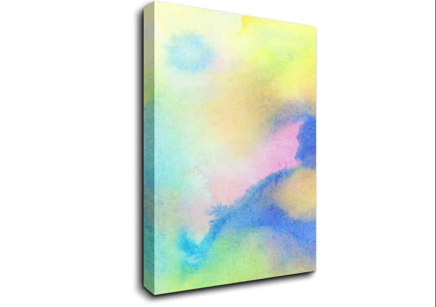 Pastel Haze Canvas Wall Art