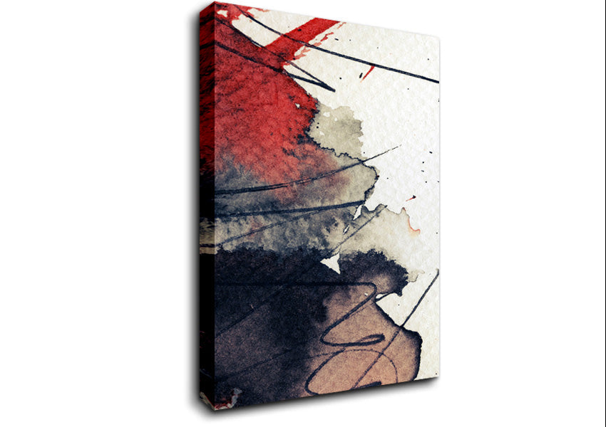 Volcano Melt Canvas Wall Art