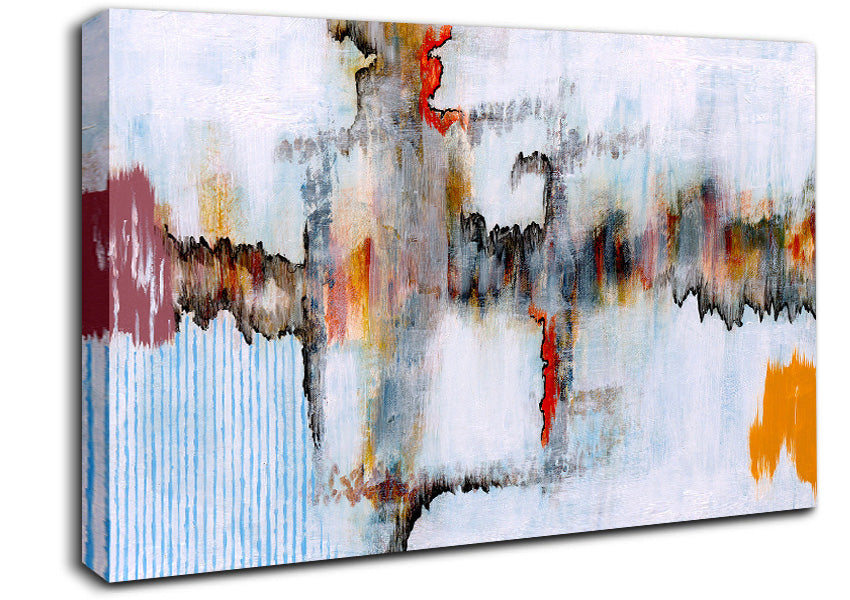 Village Sound Waves Canvas Wall Art