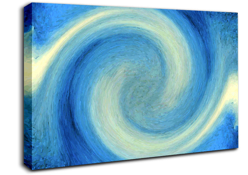 Wave Rotation Canvas Wall Art