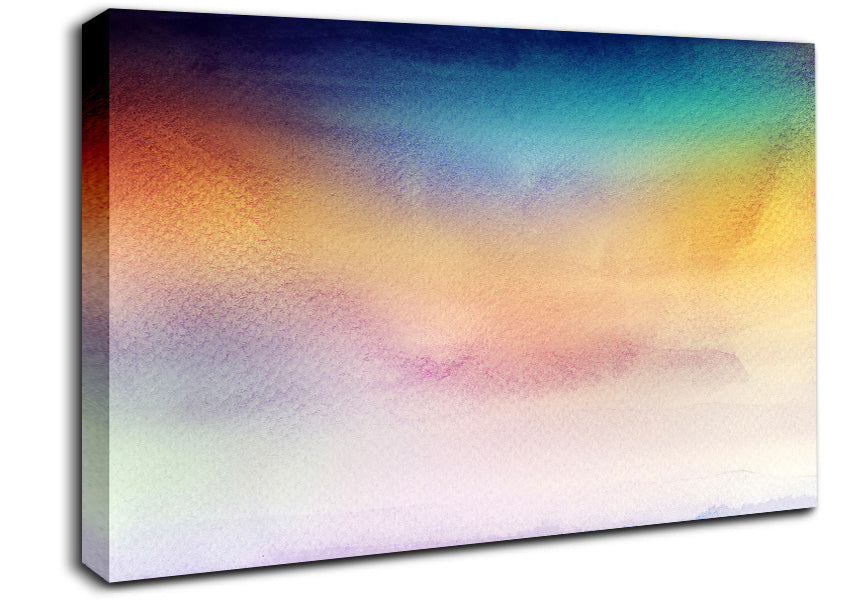 Emergence Of Colour Canvas Wall Art