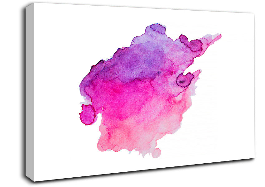 Colours Collide Canvas Wall Art