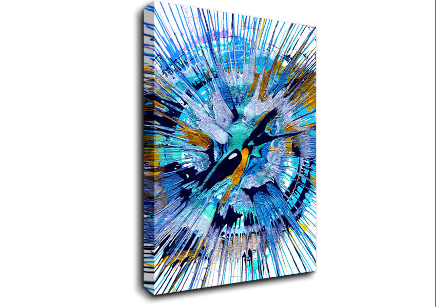 Stat Explosion 1 Canvas Wall Art
