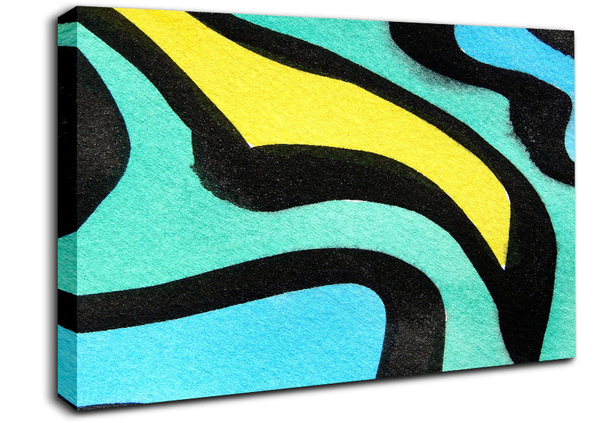Animal Stripes 2 Canvas Wall Art