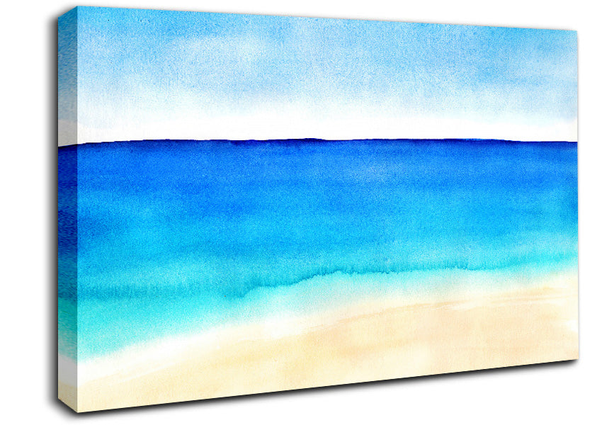 Ocean Blues Canvas Wall Art
