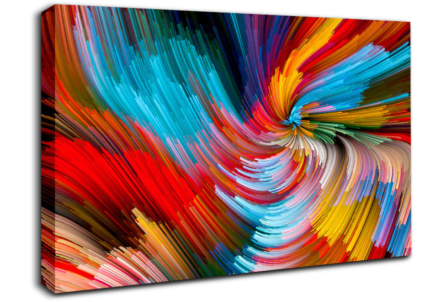 Threads Of Time Canvas Wall Art