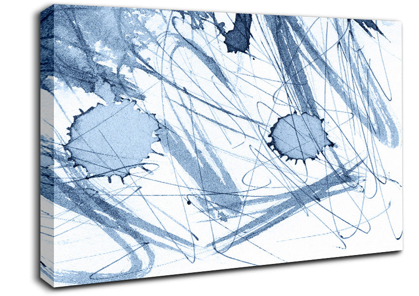 Ice Flow Canvas Wall Art