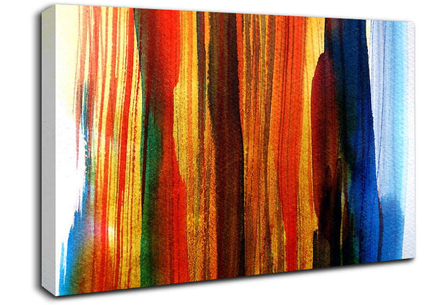 Brush Strokes 2 Canvas Wall Art