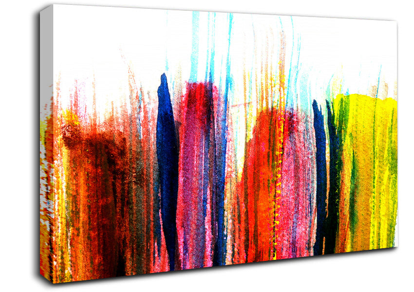 Brush Strokes 1 Canvas Wall Art